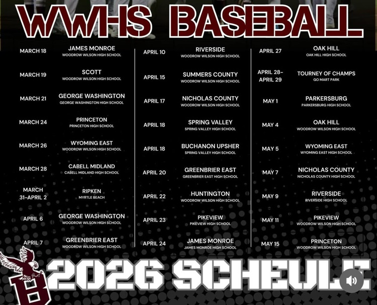 Beckley Baseball 25-26