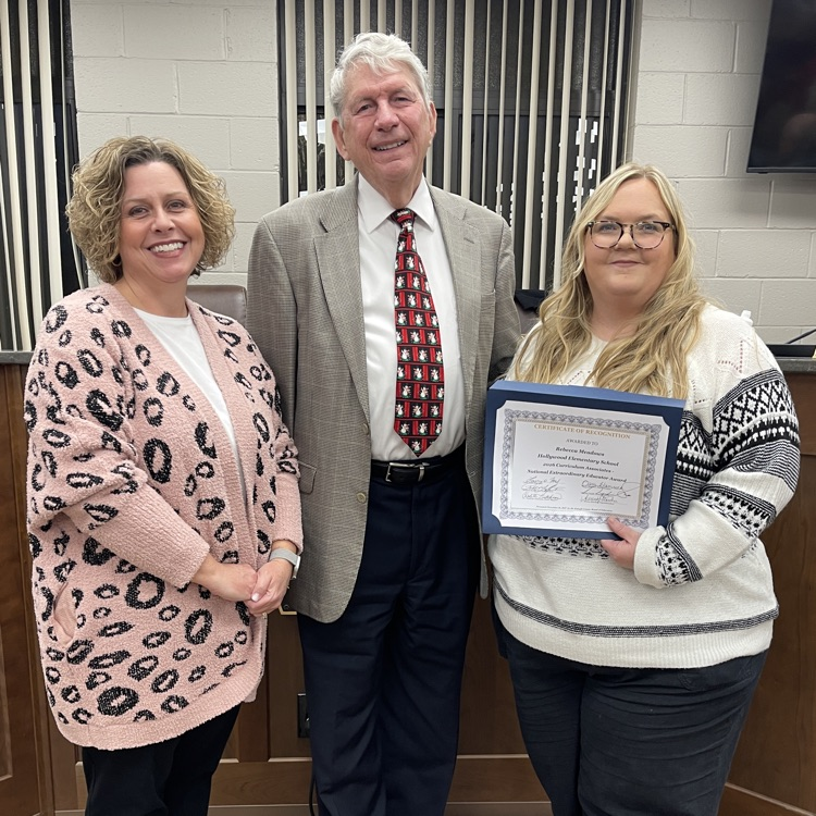 We are proud to celebrate Rebecca Meadows, a dedicated educator at Hollywood Elementary School, for being named a 2026 Curriculum Associates Extraordinary Educator.