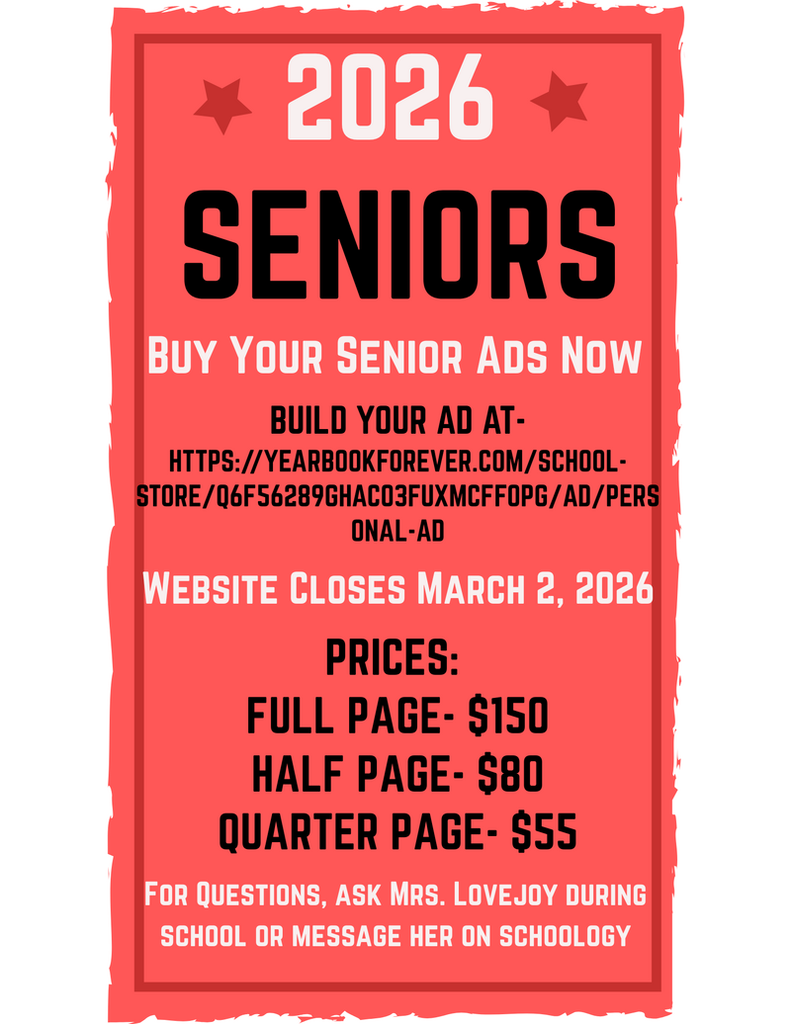 Yearbook Parent Ads