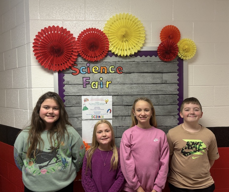 Fairdale science fair winners at county level