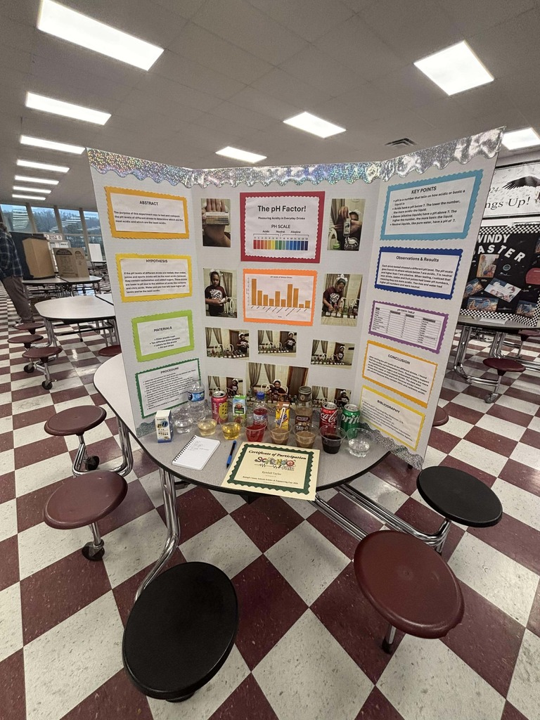 Kyndall's Science Fair Project