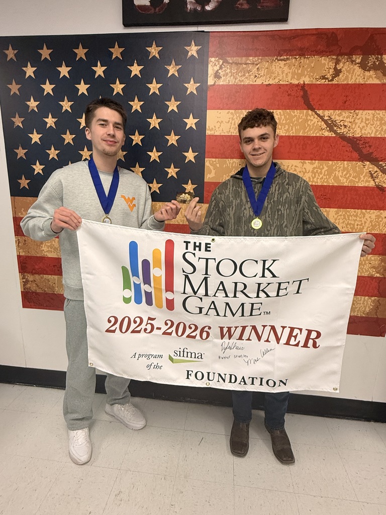 Dylan and Hunter Stock Market Game Winners