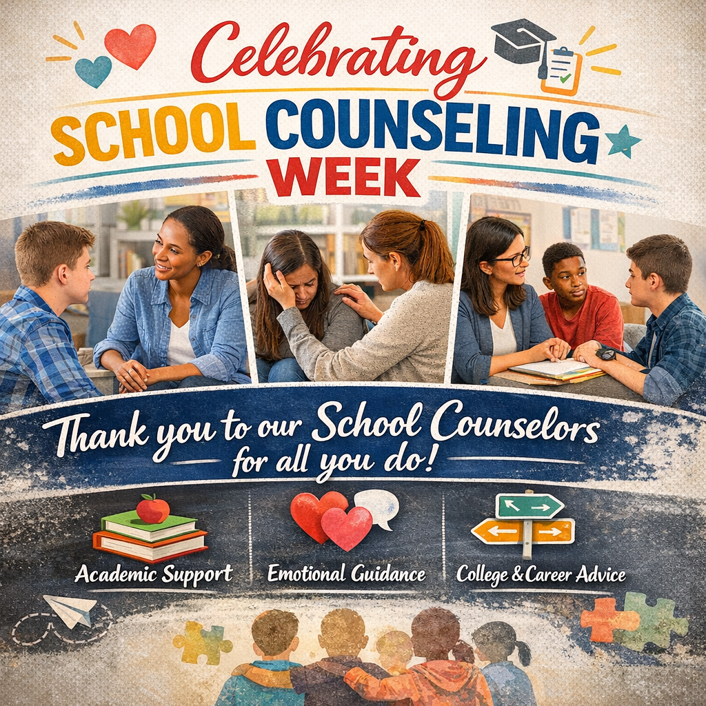 Flyer Celebrating School Counseling Week