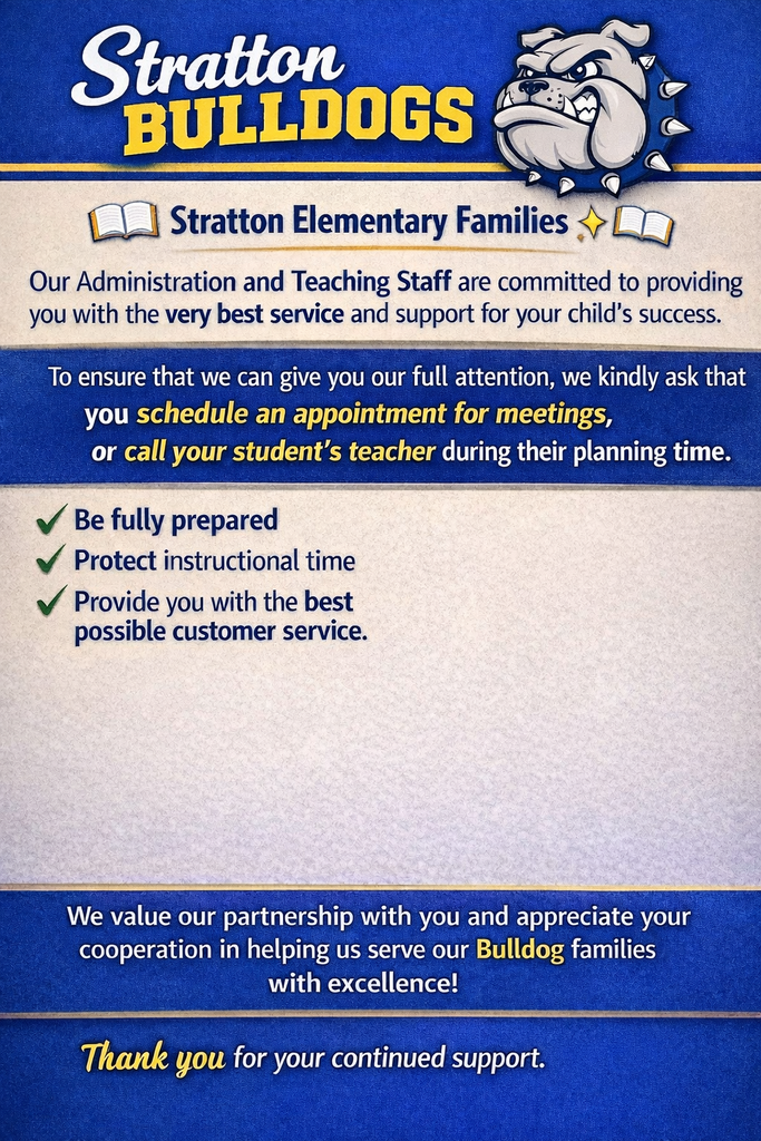 Stratton Bulldog Family Note