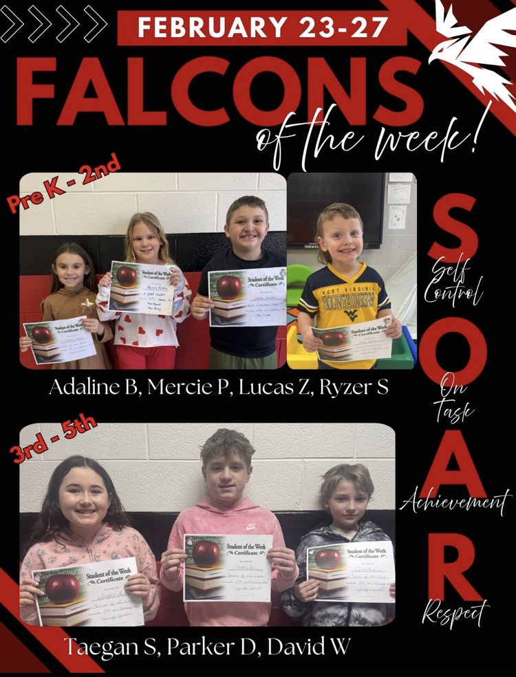 Feb 27 falcons of the week