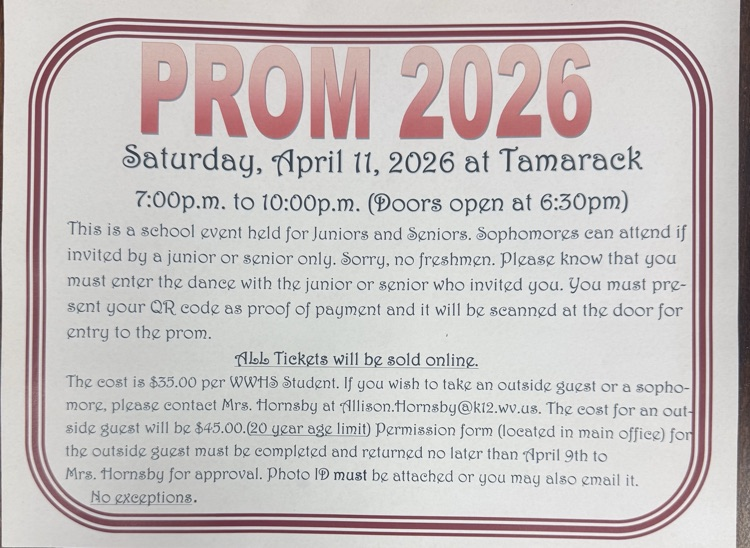 Prom Information 