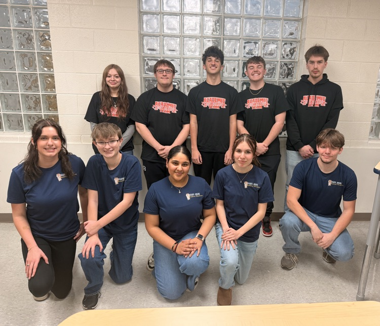 Academic showdown team of Liberty and Shady high school