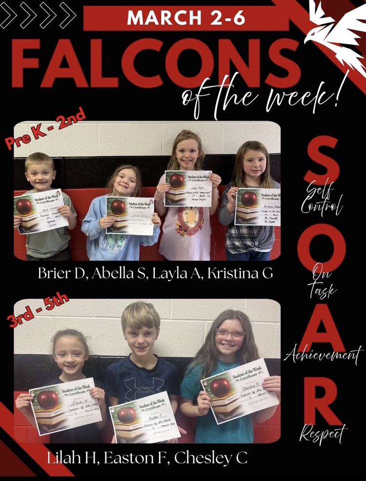 falcons of the week March 6, 2026