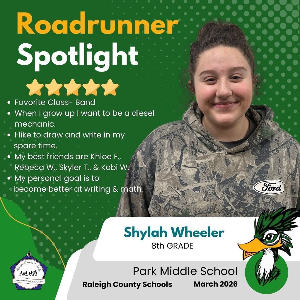 Roadrunner Spotlight: Shylah Wheeler 8th grader