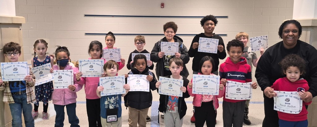 February Students of the Month/Stratton Elementary School