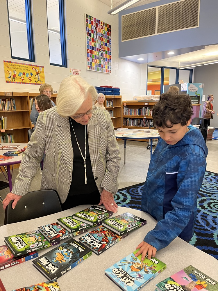 Students receiving free books