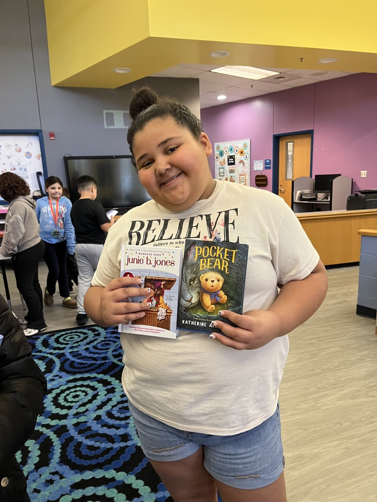 Students receiving free books