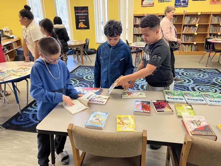 Students receiving free books