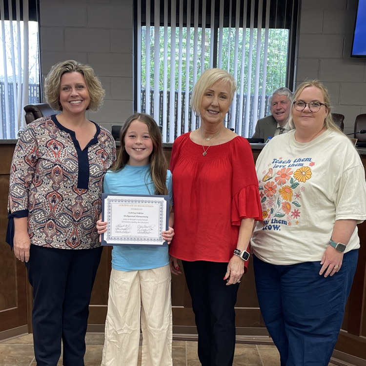 Spelling Bee Elementary Winner