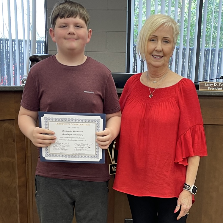 Spelling Bee Elementary Winner