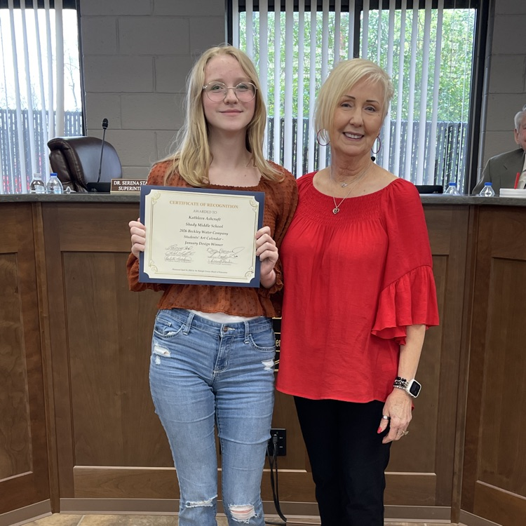 Beckley Water Company Calendar Winner