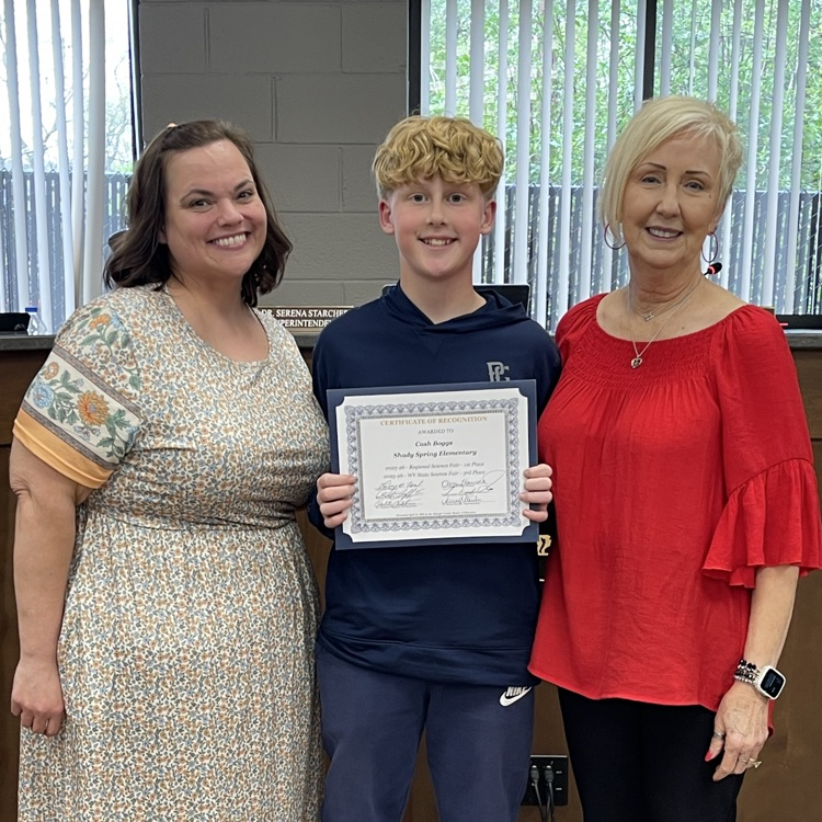 Cash Boggs Science Fair Winner