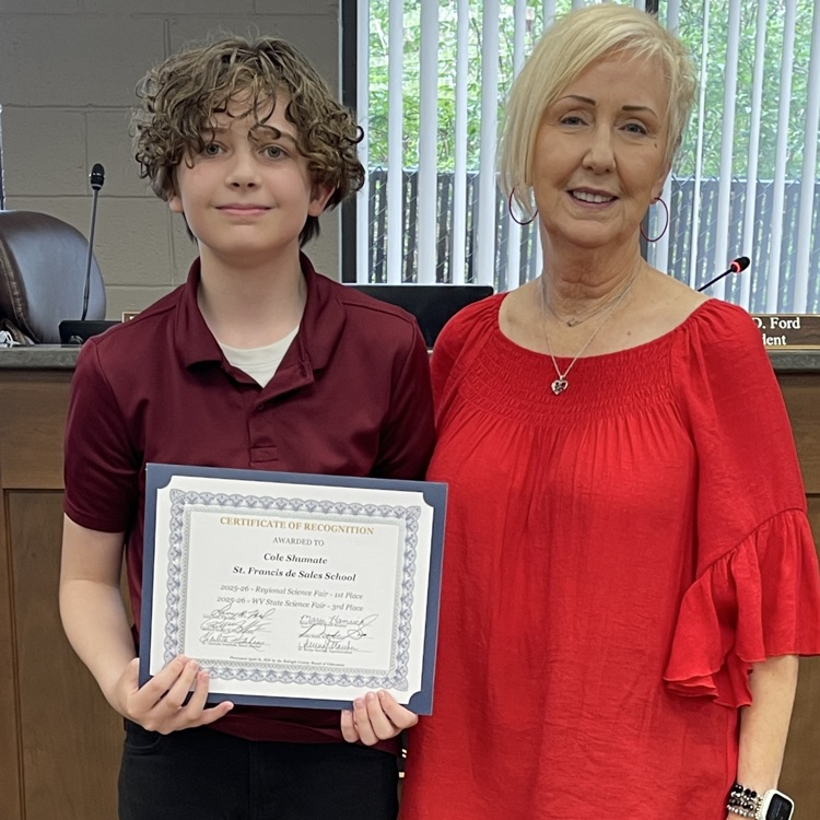 Cole Shumate Science Fair Winner