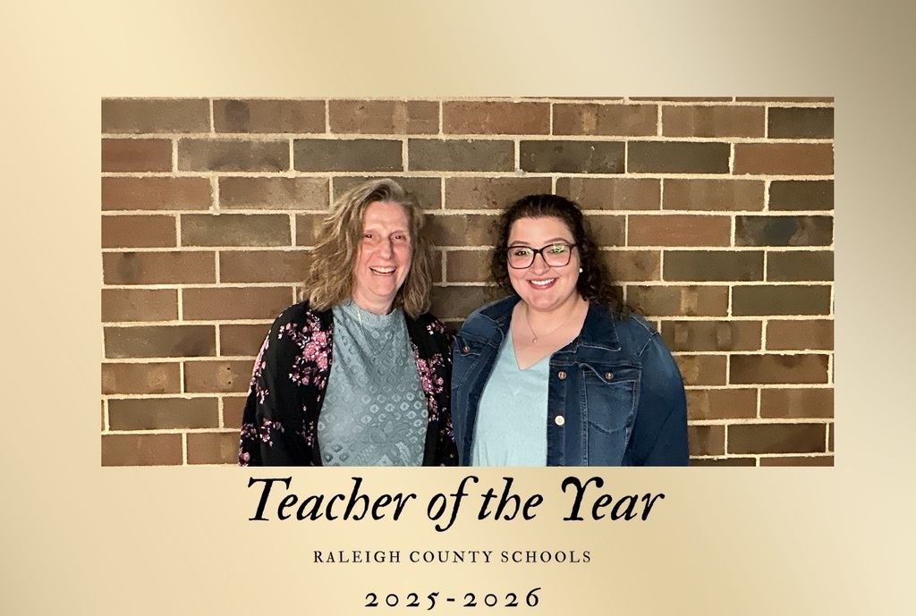 Teacher of the Year with the principal, Mrs. Mickey and Mrs. Hill