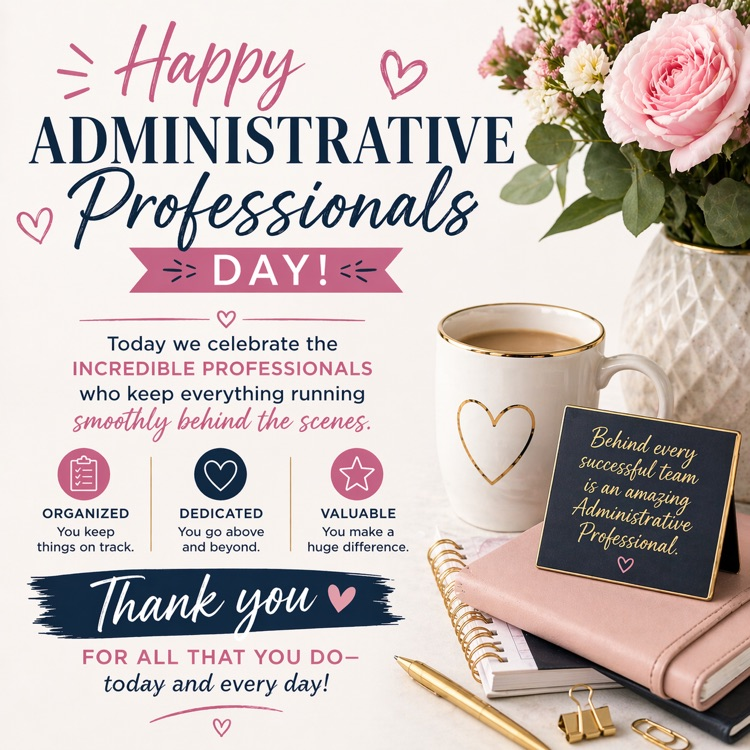 Happy Administrative Professionals’ Day
