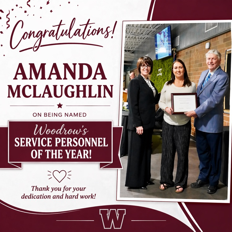 Woodrow Service Personnel of the Year 