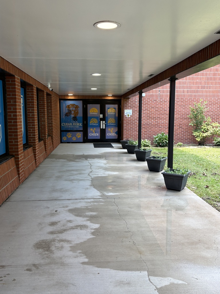 Sideways have been pressure washed.