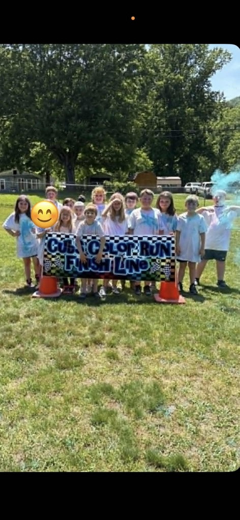 3rd Grade after finishing the Run