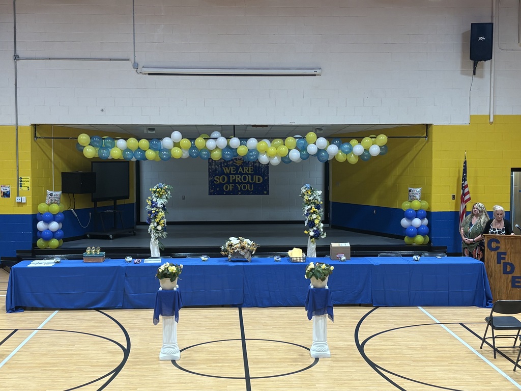 Decorations for the Awards Ceremony. 