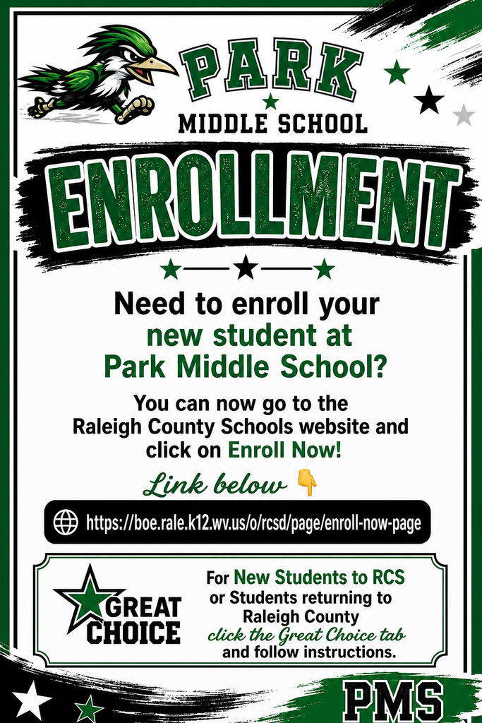 Enrollment at Park Middle Link