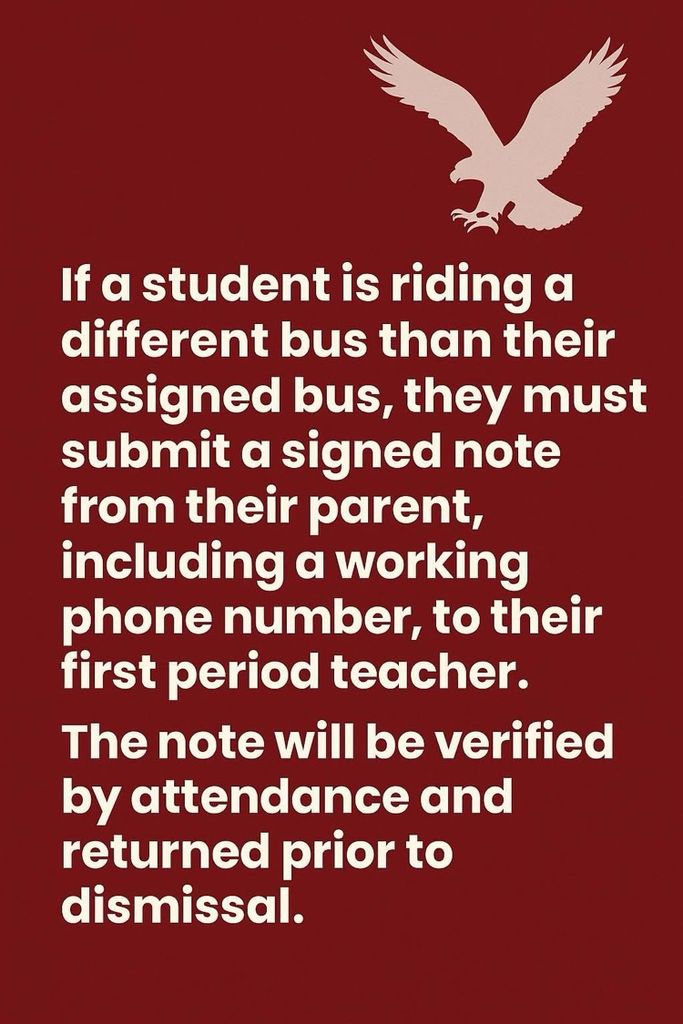 Bus Note Information