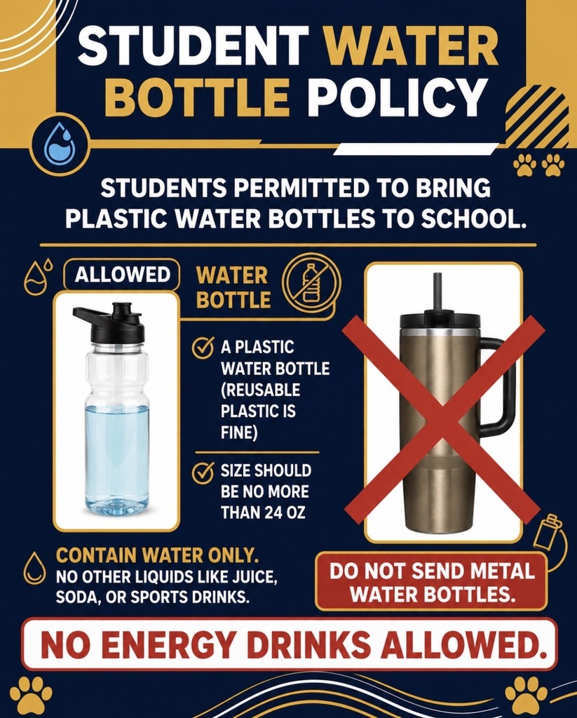 Water bottle policy