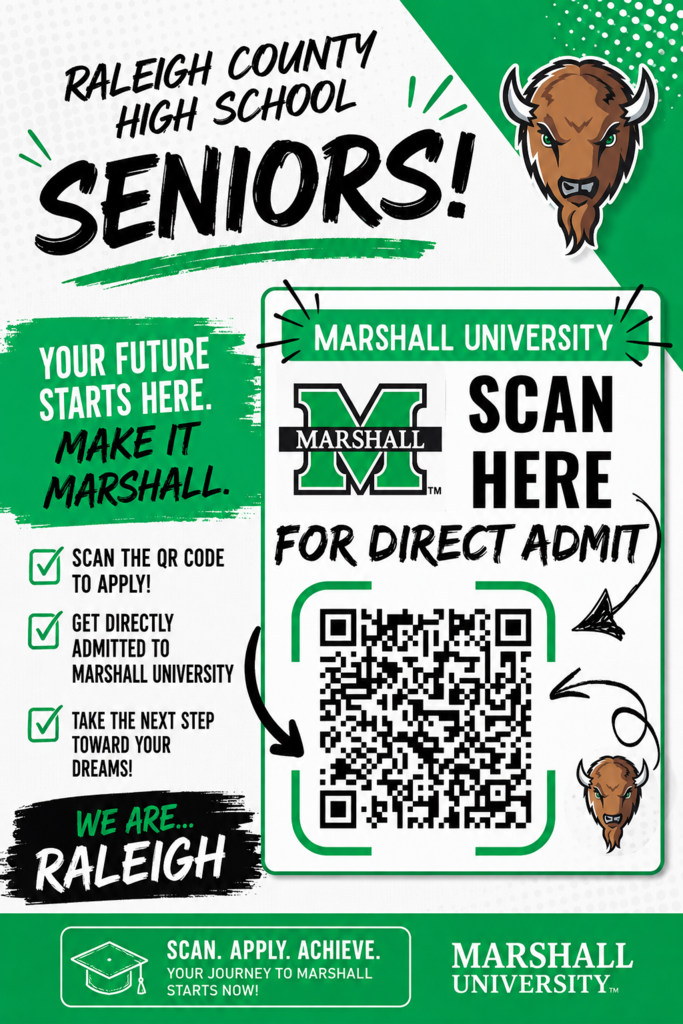 Marhsall University Direct Admission QR Code