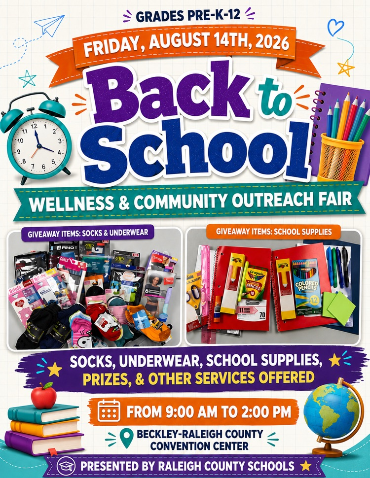 The Back to School Fair is this Friday!