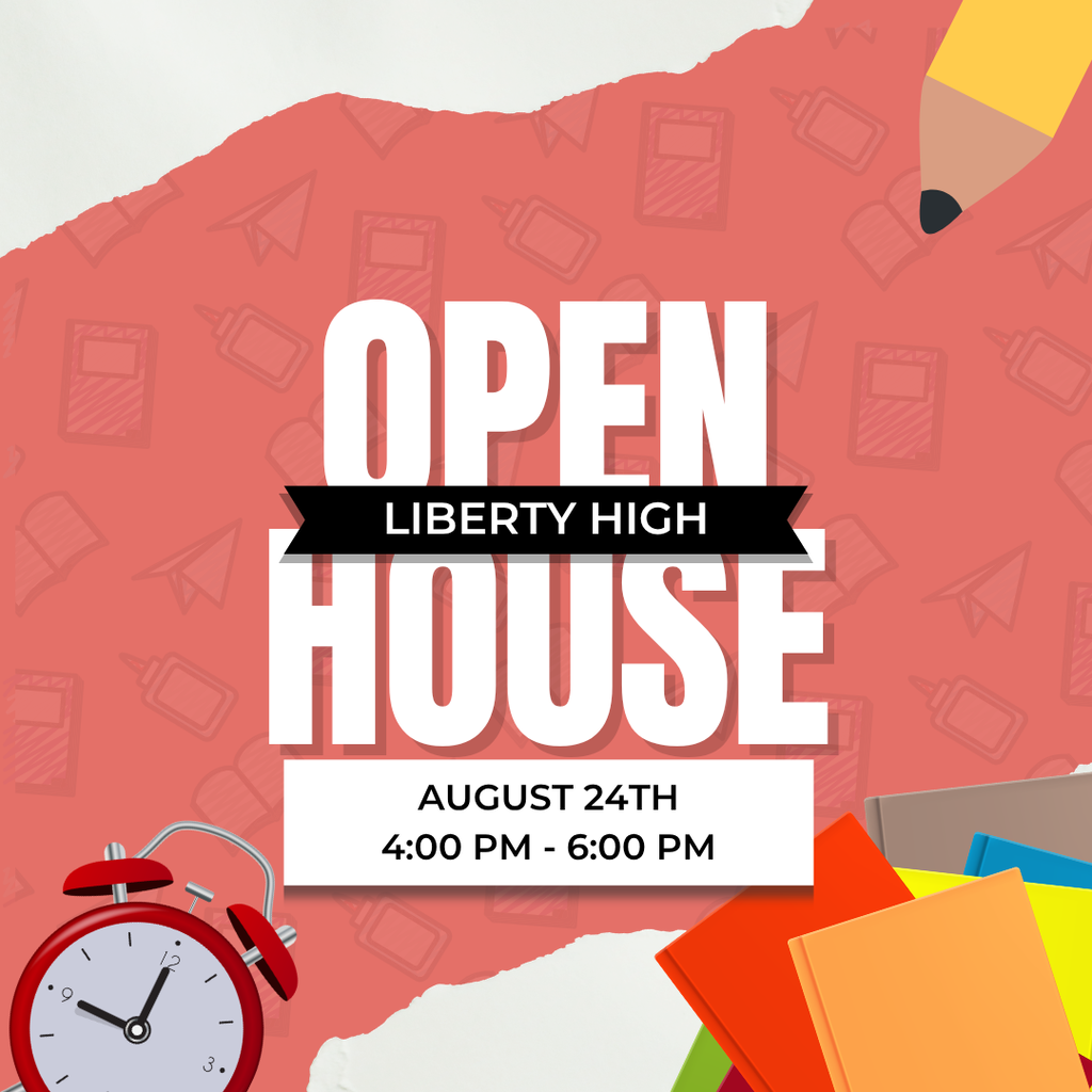 Open House flyer August 24 4-6PM
