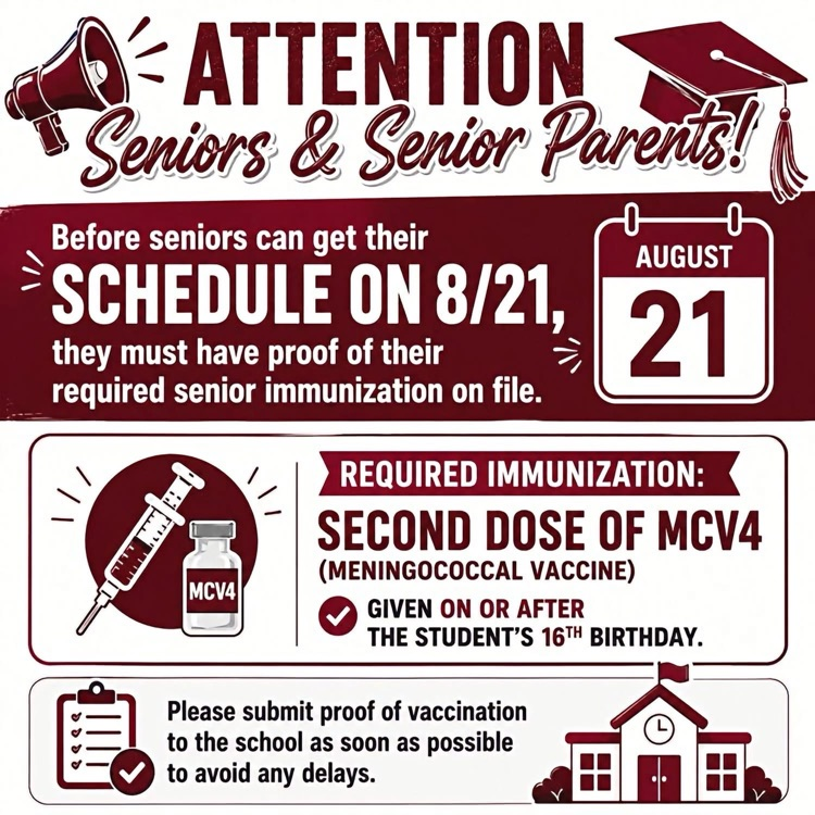Required Senior Immunizations