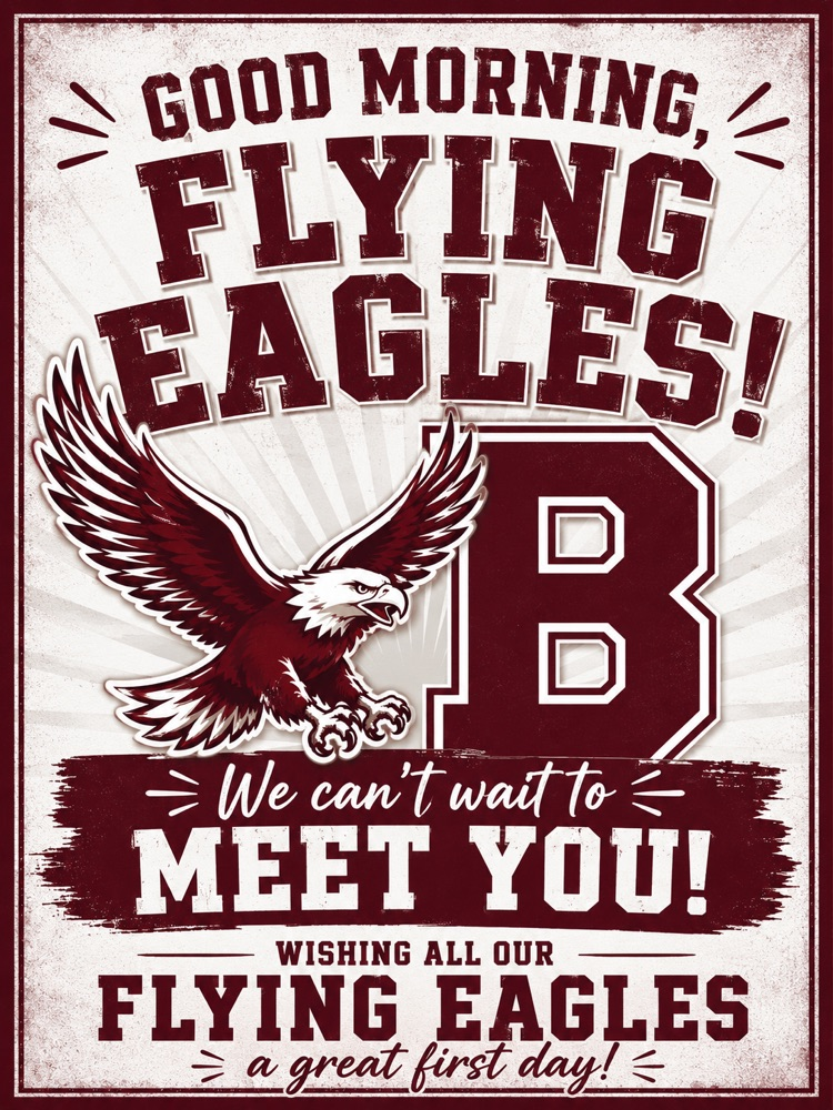 Good Morning Flying Eagles! 