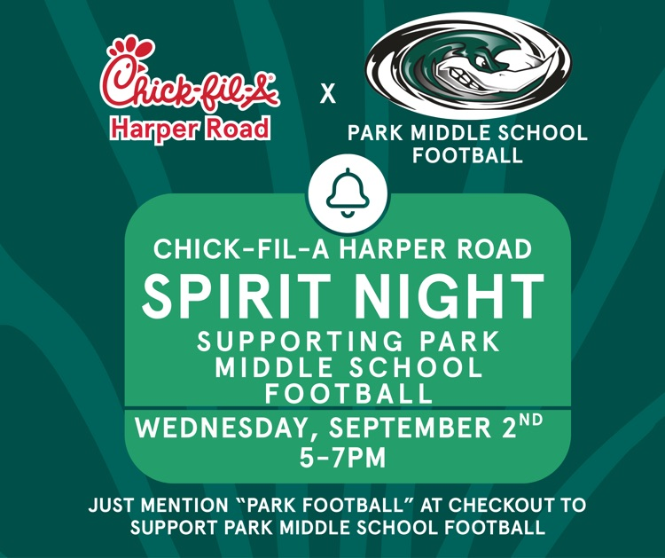 Come out and support Park football!