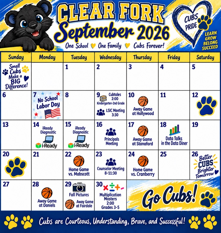 September Calendar