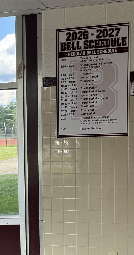 Bell Schedule