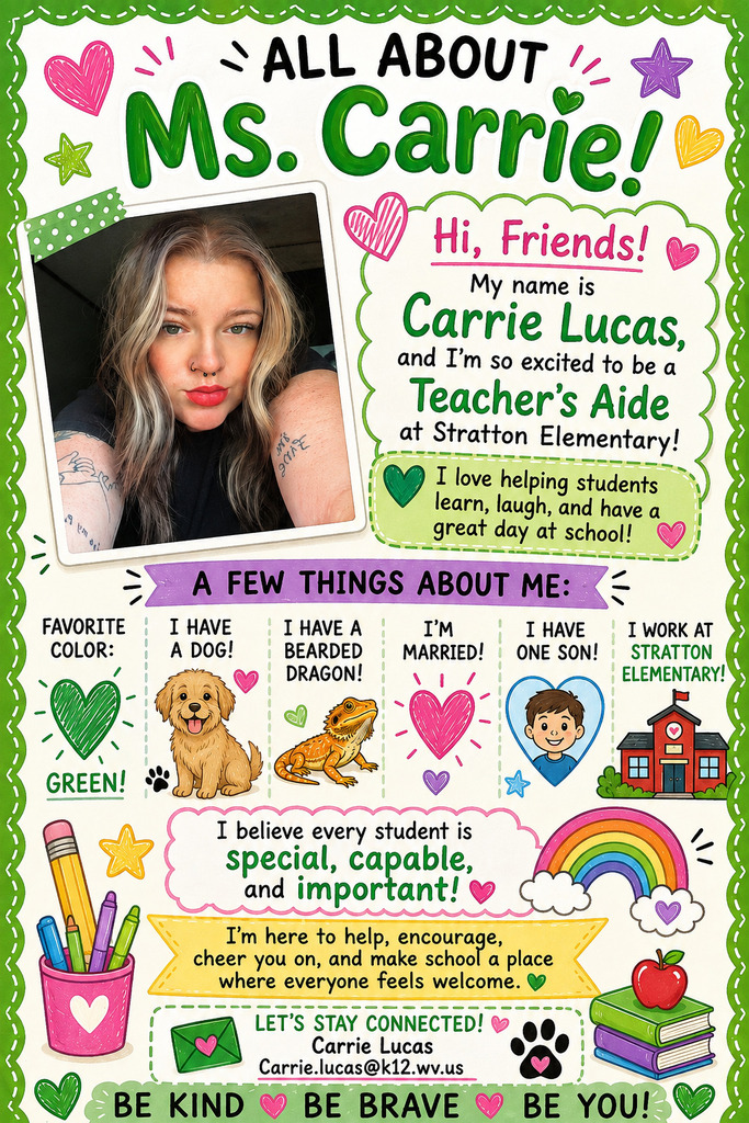 About Me - Ms. Lucas