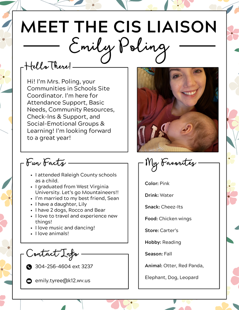 About Me - Mrs. Poling