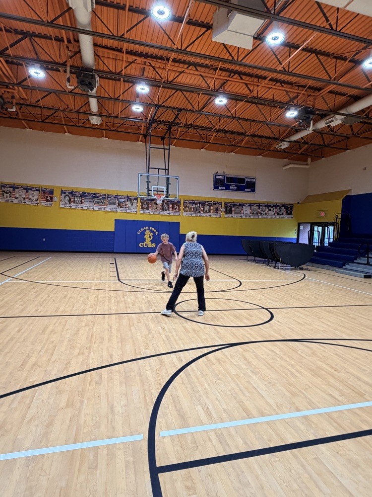 basketball game against staff