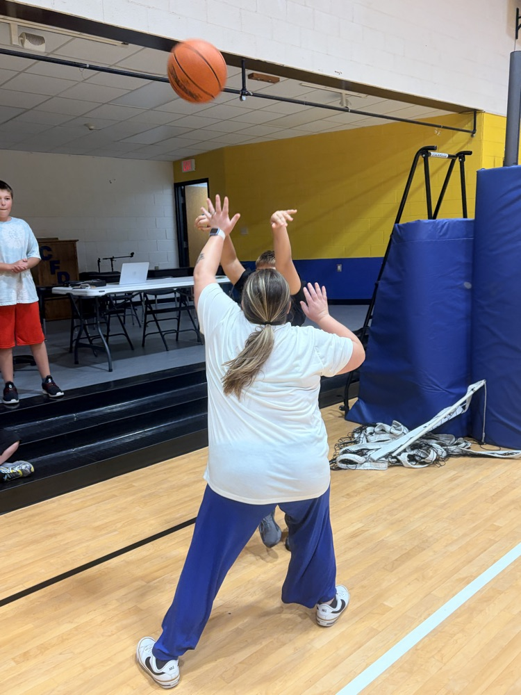basketball game against staff