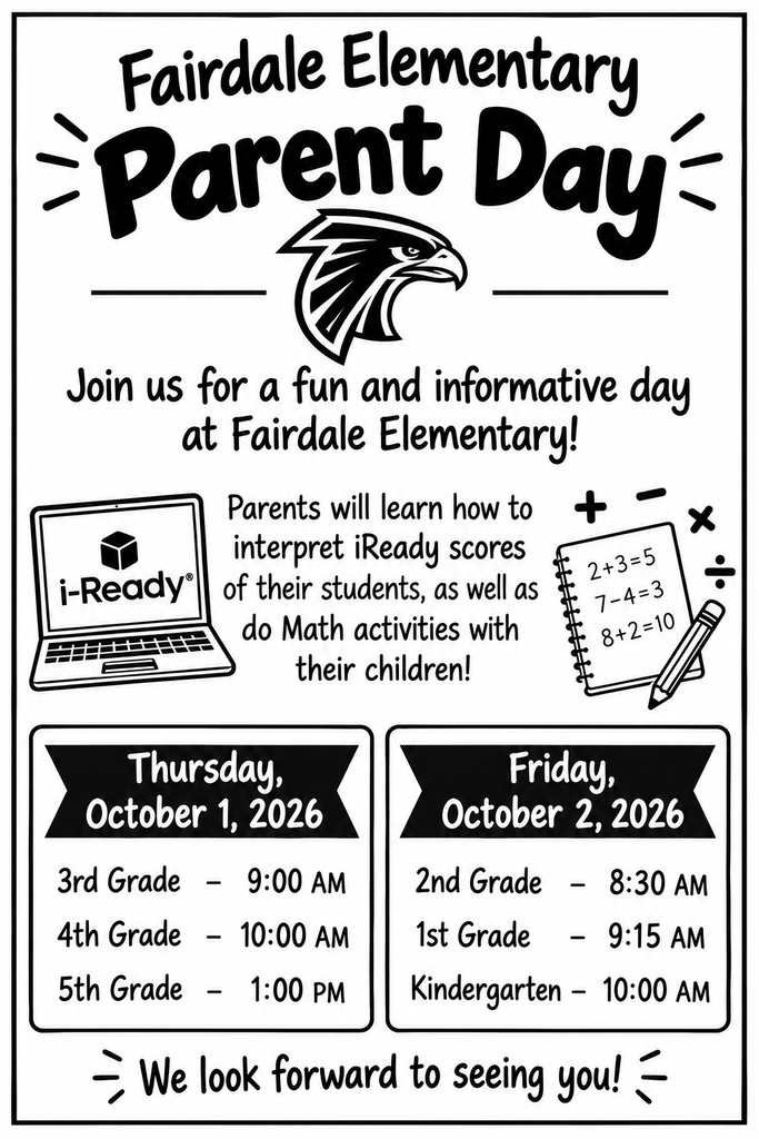 Parent Days Flyer Oct. 1-2, 2026