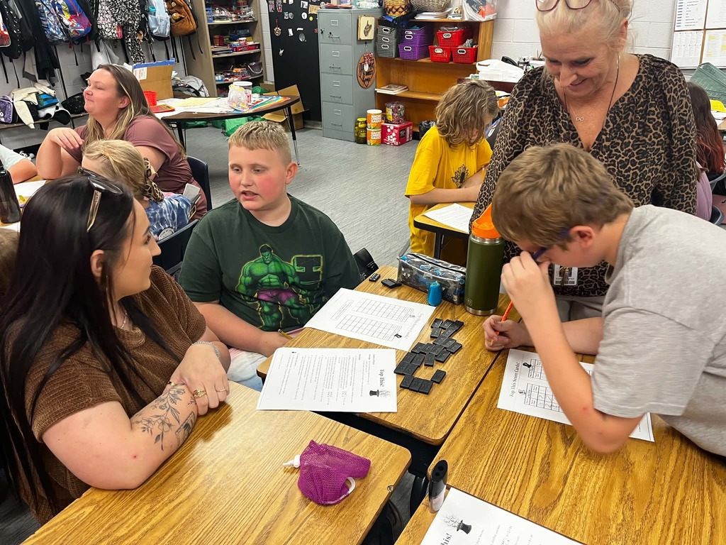 Students Learning Fun ways to Learn Math. 