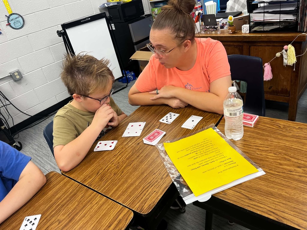 Students and Parents Learning Fun ways to Learn Math. 