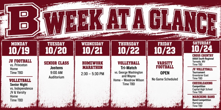 Week at a Glance 