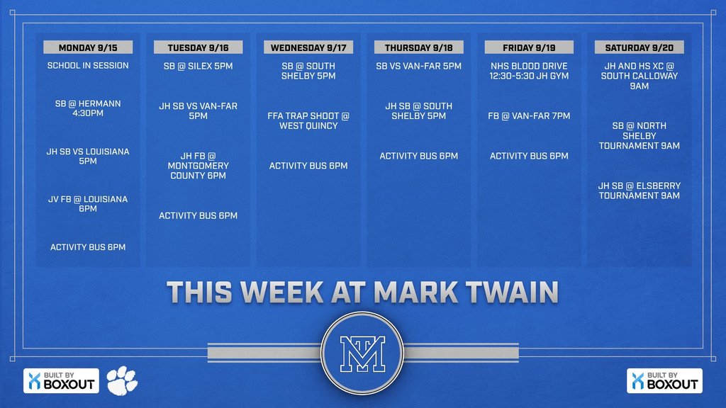 this week at mt