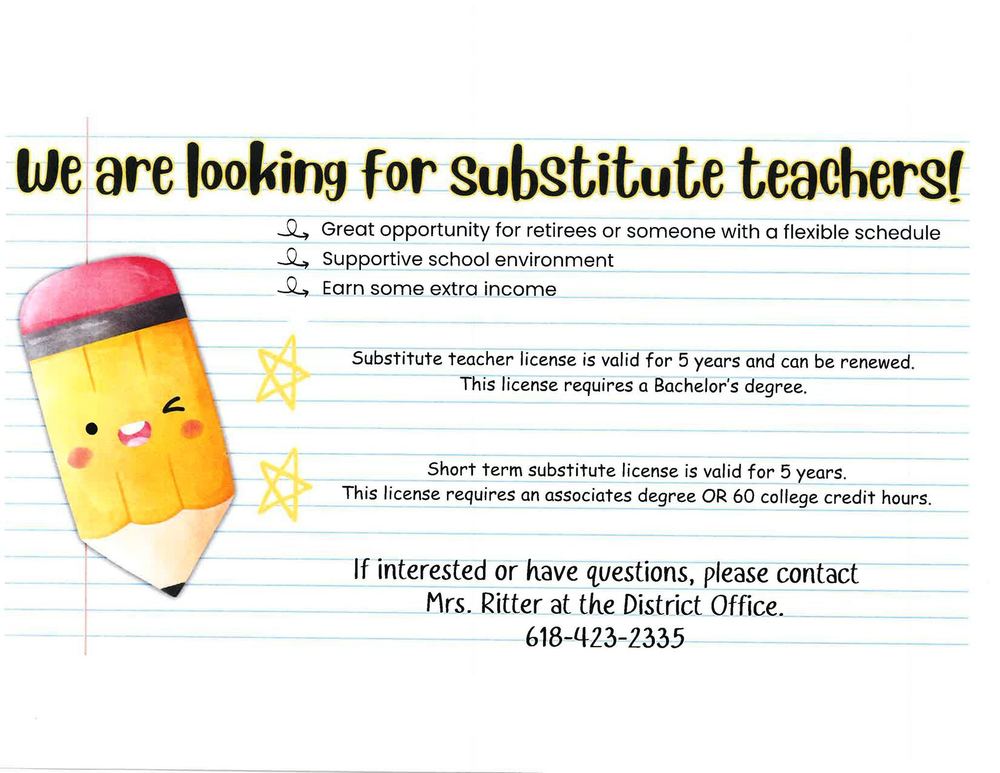 Hiring Substite Teachers