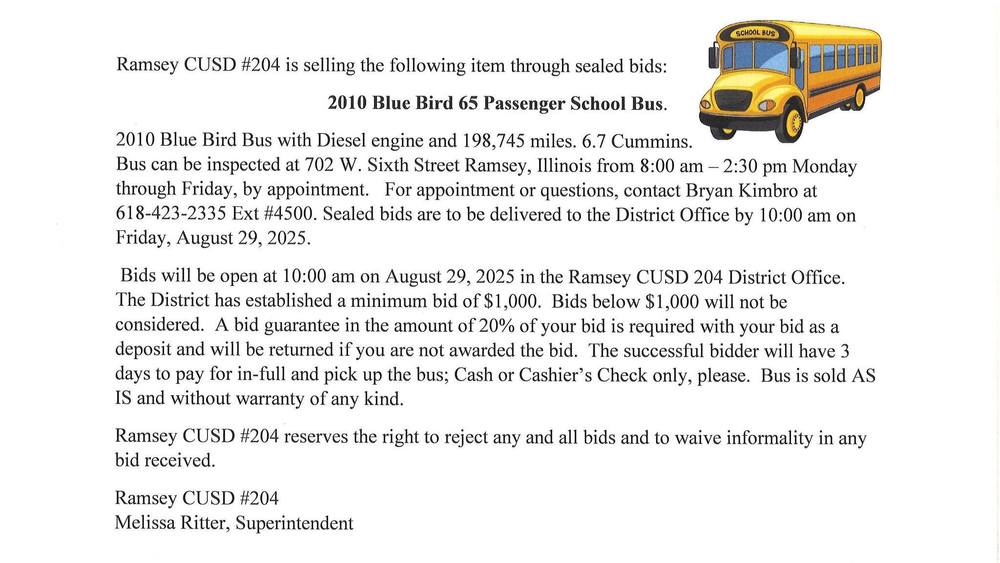 Bus For Sale!